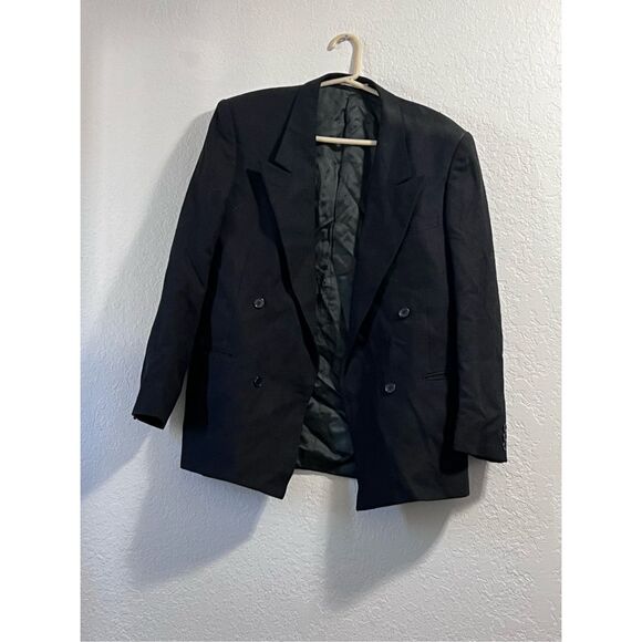Vintage Yves Saint Laurent Men’s Wool Blazer Size 42R Made In France - Picture 1 of 4